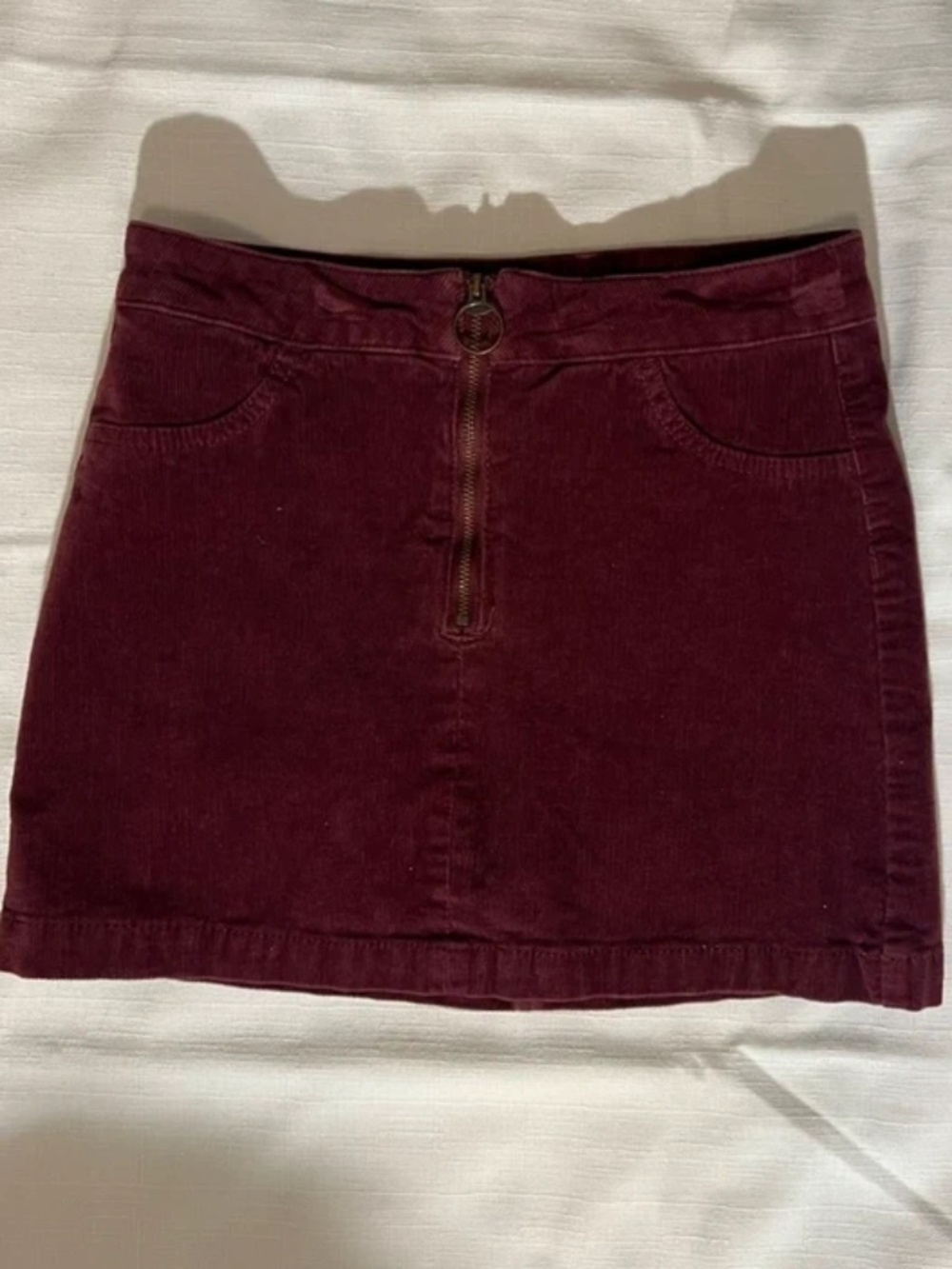 Burgundy Justice Skirt | 12